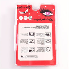 5 Pairs False Eyelashes Stage Party Halloween Makeup Eye Lashes