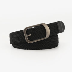 Elastic Canvas Wide Waistband Belt for Cargo Pants