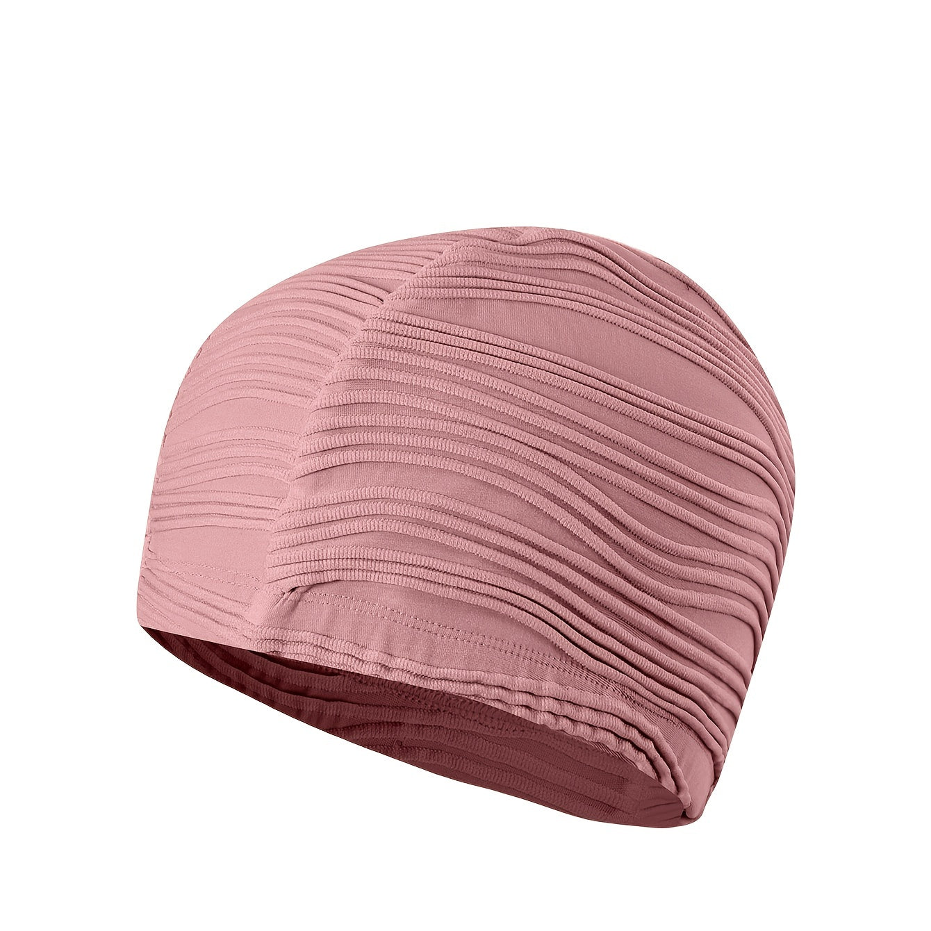 Ear Protection Swim Cap High Elastic Solid Cap For Hair Adult