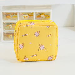 Bear Portable Sanitary Napkin Storage Bag Waterproof Organizer Girls Cartoon