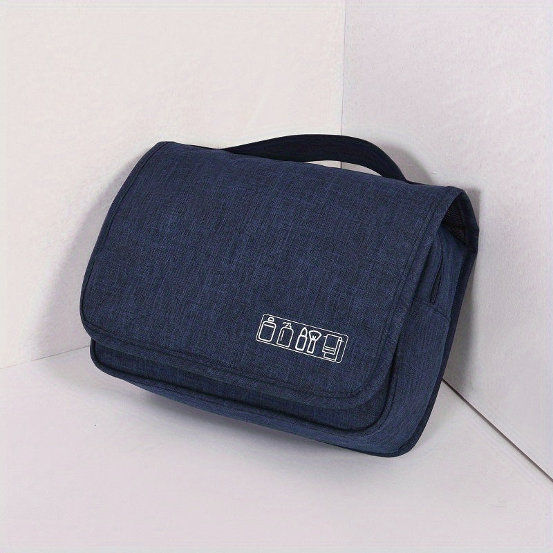 Portable Cosmetic Bag with Convenient Buckle for Makeup Storage