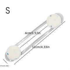 10pc Transparent Strap Drawer Lock Child Safety Finger Protection Locks