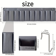 RV Shoe Pockets Hanging Bedside Storage Organizer with Sturdy Hooks