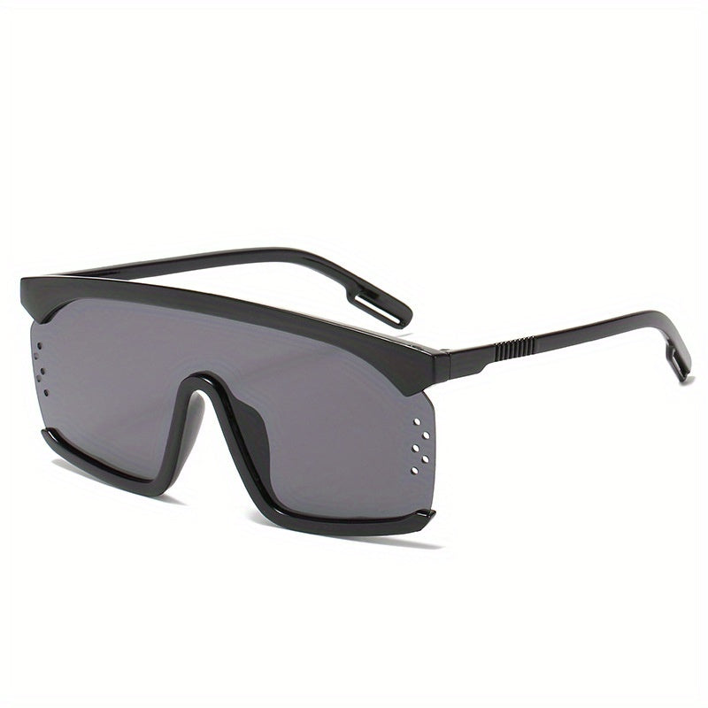 Y2K Gradient Shield Sunglasses UV400
