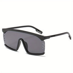 Y2K Gradient Shield Sunglasses UV400