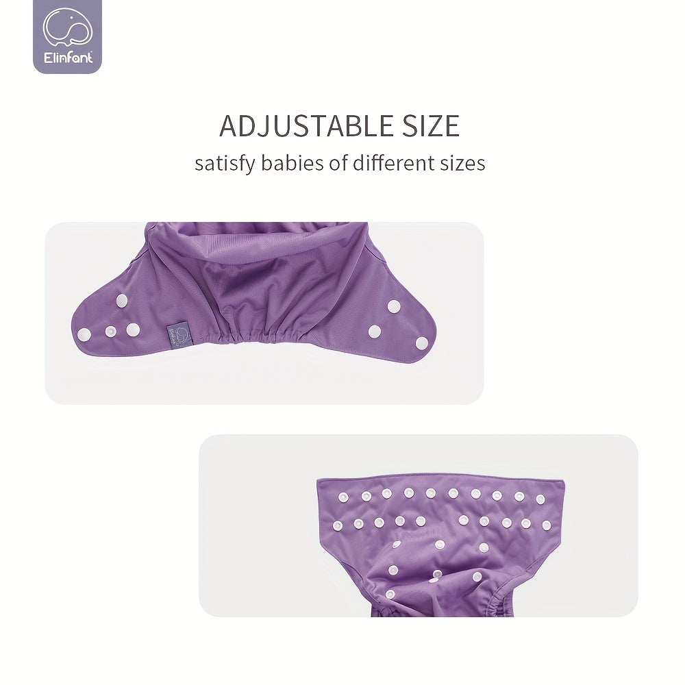 Elinfant Waterproof Diaper Cover for 3-15kg Babies