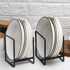 Plate Bowl Organizer for Cabinet Storage