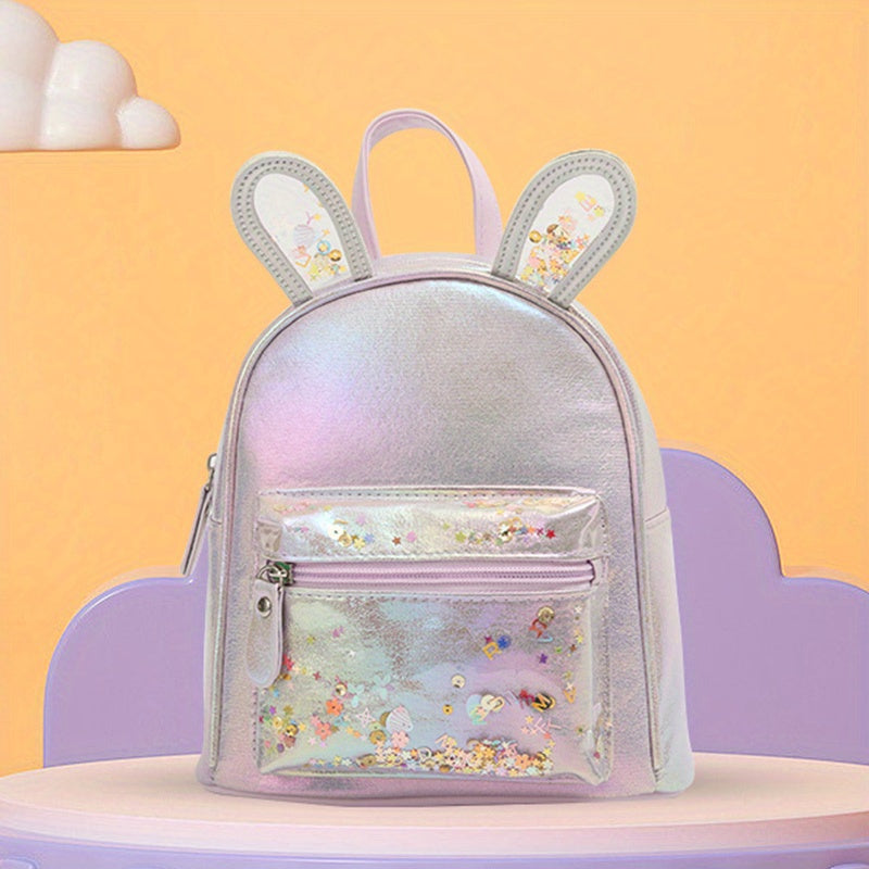 Rabbit Ear Double Shoulder Backpack Leisure Bag