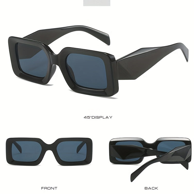 Classic Square Frame Argyle Sunglasses