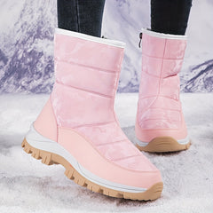 Women's Non-Slip Snow Boots Warm Camping Hiking Boots