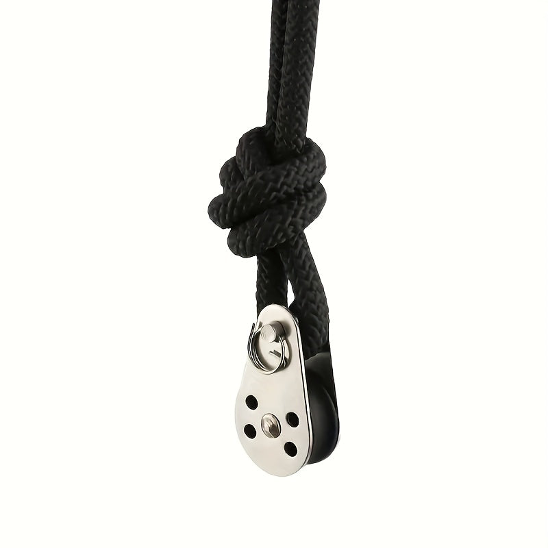 316 Stainless Steel Pulley Block Swivel Lifting Rope for Crane Marine Yacht