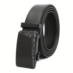 Automatic Slider Buckle Belt Business Casual Stylish Belt For Men