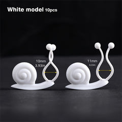 Snail Garden Plant Clips Greenhouse Support Plastic Ring