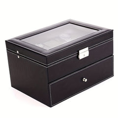 20 Bit PU Watch Organizer Jewelry Box
