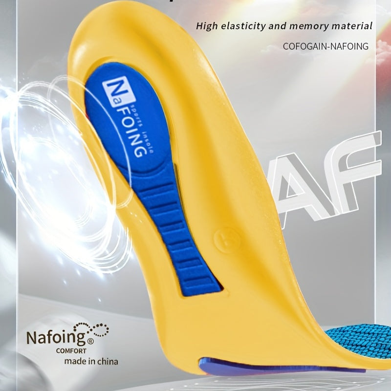 Sports Shock Absorption Insoles High Elastic Deodorant Comfortable Running