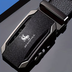 Men's Automatic Buckle PU Leather Belt