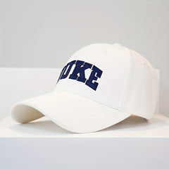 Mens Baseball Caps Adjustable Sunshade Alphabet Peaked Cap
