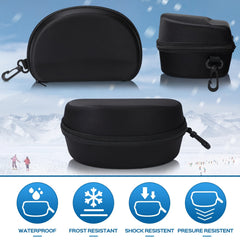 Ski Goggles Protection Case Snowboard Storage Hard zip Box
