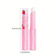 Strawberry Taste Waterproof Lip Balm 1.7g
