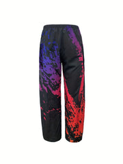  Tie Dye Wide Leg Pants With Pockets