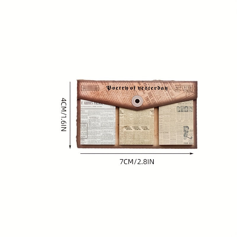 Retro Poetry Memo Book Set - 8 Styles