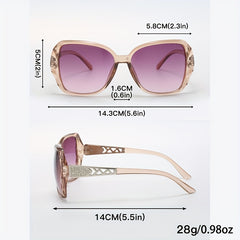 3 Pairs Large Cat Eye Sunglasses For Women Men UV400 Sun Shades