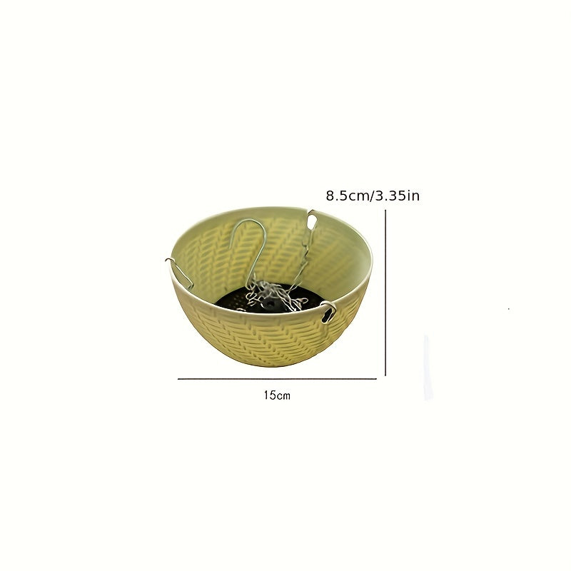 Plastic Hanging Succulent Plant Flower Pot Large Diameter Orchid Money Grass Lan