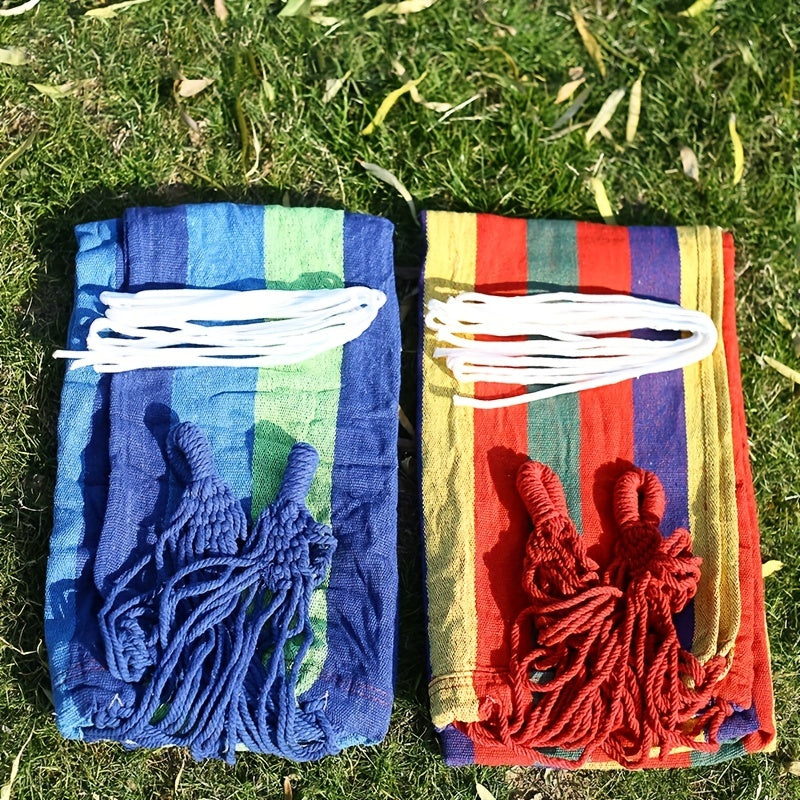 Portable Hammock Set with Tree Straps and Travel Bag