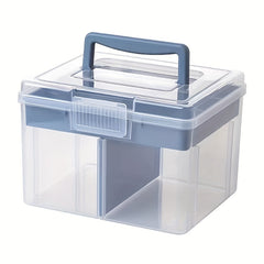 Double Layer Nail Polish Storage Box - Travel & Home Use