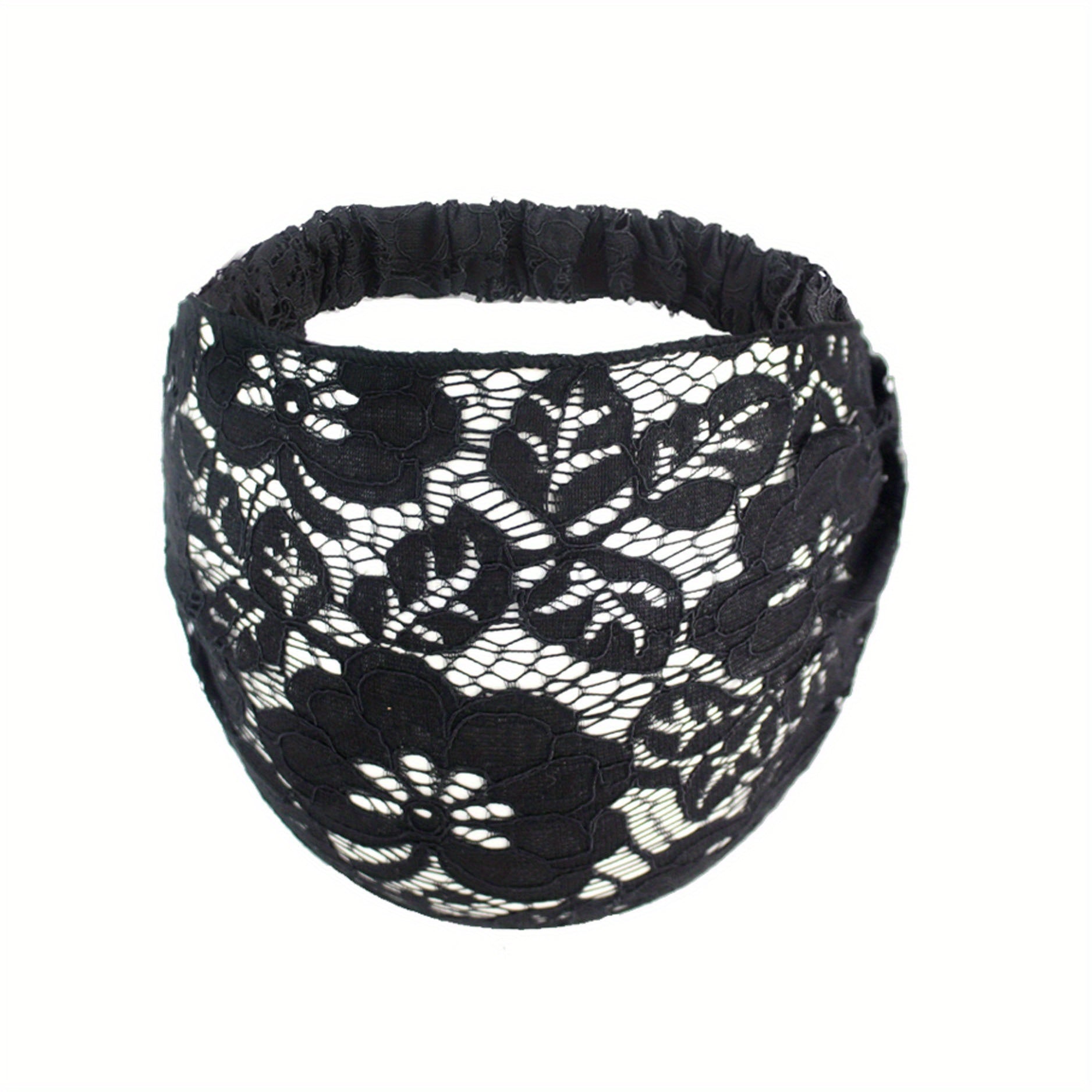 Wide Brim Lace Headband Hair Scarf Sweet Headwear Hair Accessories