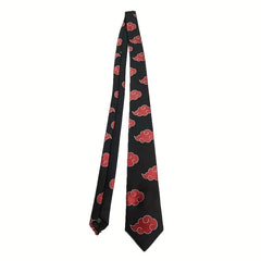 Anime Red Cloud Tie for Cosplay Parties