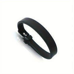 Adjustable Waterproof Sports Bracelet Rubber Band