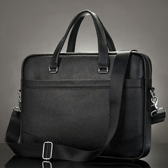 Genuine Leather Business Laptop Briefcase