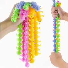 3pcs Unicorn Caterpillar Sensory Toys Party Decoration