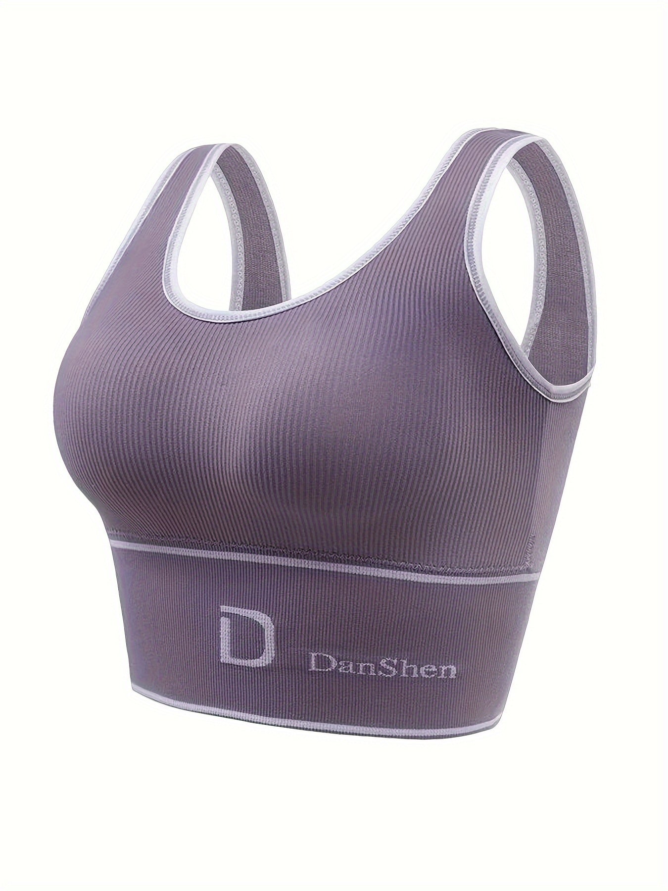 Wireless Sports Bra for Women, Comfy & Breathable Workout Tank Bra