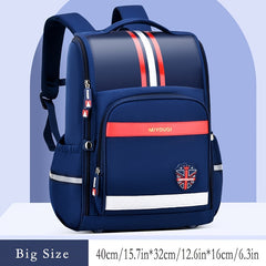 Waterproof Student School Backpack - Adjust. Daypack for Boys/Girls