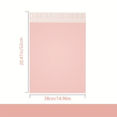 10pcs Waterproof Pink Express Bags for Clothing & Packaging
