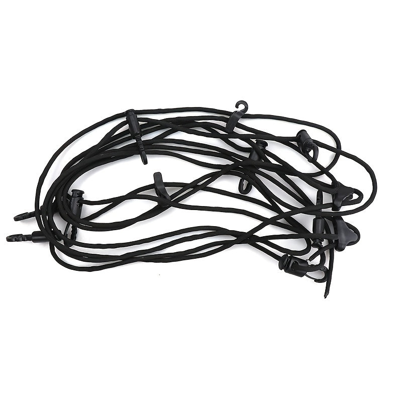 Adjustable Windproof Camping Clothesline 40ft Drying Line with Carry Bag