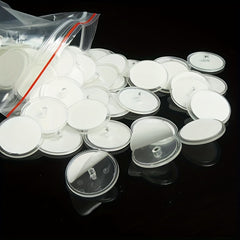 50pcs Ceiling Transparent Strong Self Adhesive Hook Christmas Storage DIY Decor