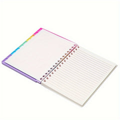 1pc 80 Sheets 160 Pages Relax Furry Coil Notebook Colorful