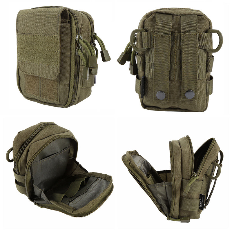 Tactical Shoulder & Belt Bag for Outdoor Climbing