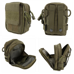 Tactical Shoulder & Belt Bag for Outdoor Climbing