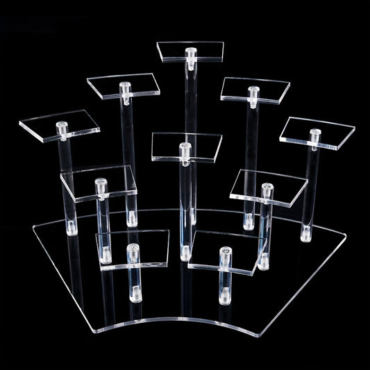 Acrylic Holder Toy Display Rack for Cosmetics Perfume Doll