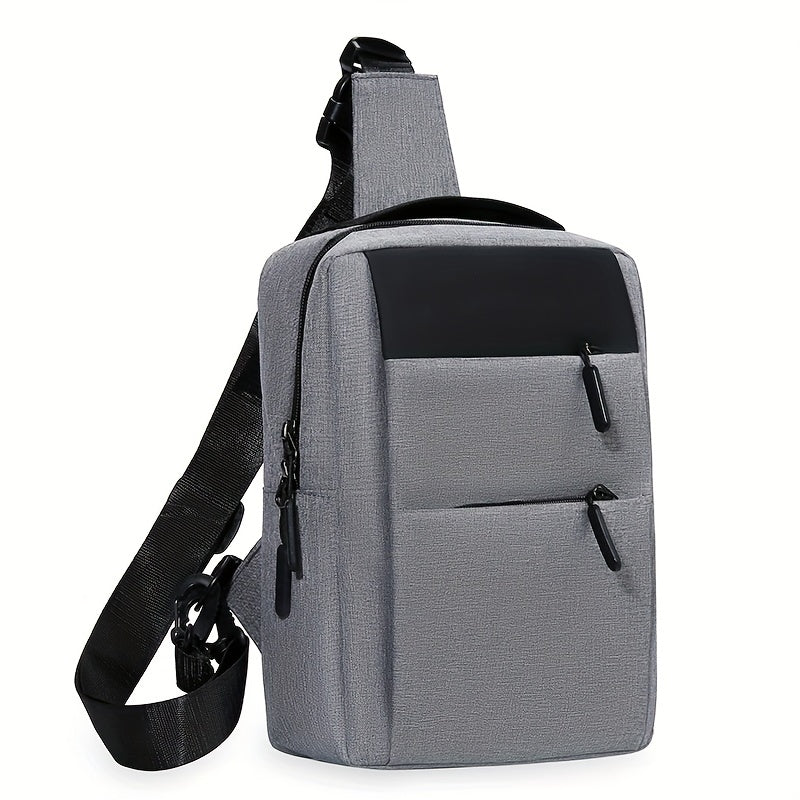Large Capacity Shoulder Bag With USB Charging Port Backpack