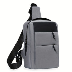 Large Capacity Shoulder Bag With USB Charging Port Backpack