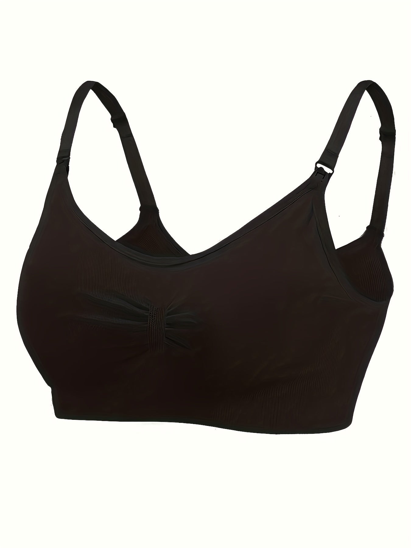 3pcs Front Buckle Wireless Bra Comfy & Push Up Bra