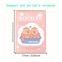 Capypara Customizable Mini Notebook Waterproof Plastic Cover Soft Cover Journal
