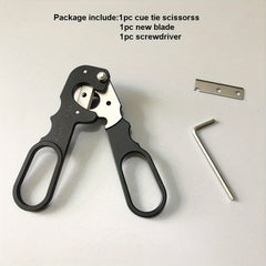 Precision Cue Tip Scissors for Snooker and Pool