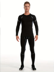 Men's Compression Activewear Set for Training Running Gym