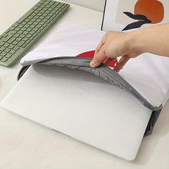 Red Heart Laptop Bag Protective Soft Case